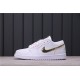 Air Jordan 1 Low Metallic Gold White Gold CZ4776-100