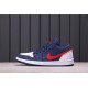 Air Jordan 1 Low Navy University Red White Blue Red CZ8454-400