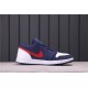 Air Jordan 1 Low Navy University Red White Blue Red CZ8454-400