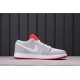 Air Jordan 1 Low VHare Grey Pink White 553558-021