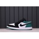 Air Jordan 1 Low Mystic Green Dark Green White Black 553558-113