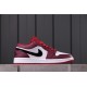 Air Jordan 1 Low Noble Red Red White Black 553558-604