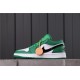 Air Jordan 1 Low PINE GREEN Green White Black 553558-301