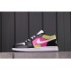 Air Jordan 1 Low SE Black Pink Green White CW5564 001