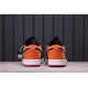 Air Jordan 1 Low Shattered Backboard Orange Black White 553558-128