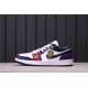 Air Jordan 1 Low Sweater Dark Purple White CZ8659-100