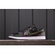 Air Jordan 1 Low BHM Brown Black CW5580-001