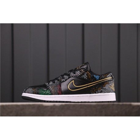 Air Jordan 1 Low BHM Brown Black CW5580-001