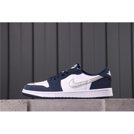 SB x Air Jordan 1 Low Eric Koston White Blue CJ7891-400