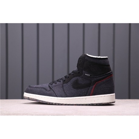 Air Jordan 1 High Zoom Space Hippie Black CW2414-001