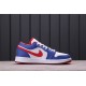 Air Jordan 1 Low Blue Red 309192-161