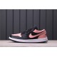 Air Jordan 1 Low Pink Black 553558-034