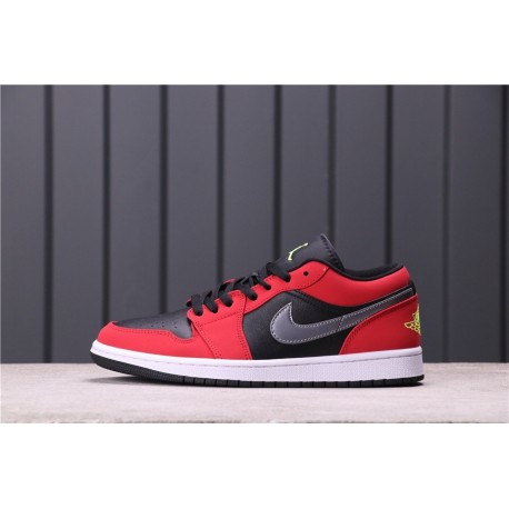 Air Jordan 1 Low Gym Red Red Black 553558-036