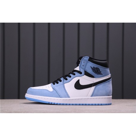 Air Jordan 1 High University Blue Blue 555088-134