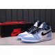 Air Jordan 1 High University Blue Blue 555088-134