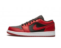 Nike Air Jordan 1 Low (M) Reverse Bred 553558-606 Shoes