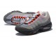 Mens Nike Air Max 95 OG Grey Red Sneakers AT2865 100