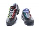 Women/Men Nike Air Max 95 OG QS Blacksafety Orangevolt Sneakers 810374 078