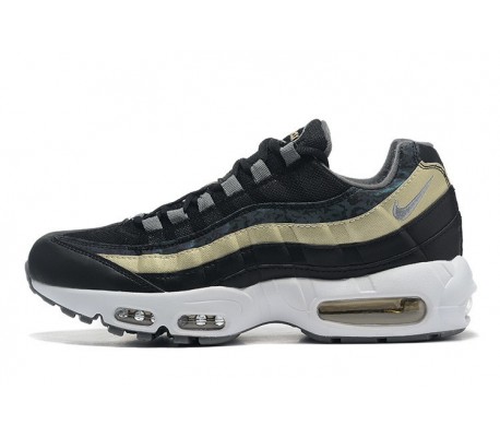 Mens Nike Air Max 95 TT Black Gold Sneakers DC9474 001