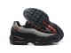 Mens Nike Air Max 95 TT Black Grey Red Sneakers CW7477 001