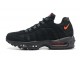 Mens Nike Air Max 95 TT Black Orange Sneakers DV5672 001