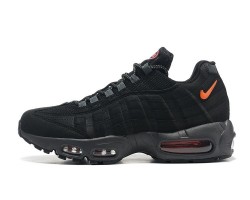 Mens Nike Air Max 95 TT Black Orange Sneakers DV5672 001