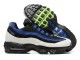 Mens Nike Air Max 95 TT Blue White Black Sneakers DQ0268 001