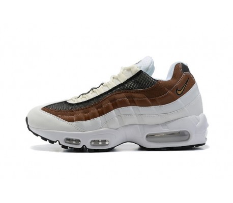 Mens Nike Air Max 95 TT Cashmere Brown White Sneakers DB0250 100