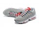 Mens Nike Air Max 95 TT Grey White and Red Sneakers