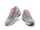 Mens Nike Air Max 95 TT Grey White and Red Sneakers