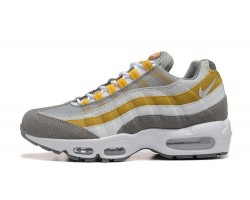 Mens Nike Air Max 95 TT Grey Yellow White Sneakers DM0011 010