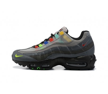 Mens Nike Air Max 95 TT Multi Grey Sneakers CW6576 001