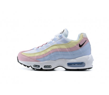 Womens Nike Air Max 95 TT WMNS Blue Yellow Pink Sneakers