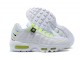 Women/Men Nike Air Max 95 TT Worldwide White Yellow Sneakers CV9030 100