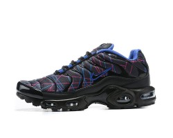 Mens Nike Air Max Plus Tn Black Blue AQ9979 400 Sneakers