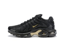 Mens Nike Air Max Plus Tn Black Gold 852630 001 Sneakers