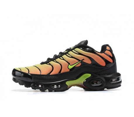 Mens Nike Air Max Plus Tn Black Yellow AQ9979 001 Sneakers