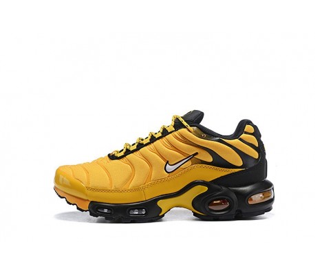 Mens Nike Air Max Plus Tn Frequency Pack Yellow Black AV7940 700 Sneakers