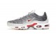 Mens Nike Air Max Plus Tn Grey and White Sneakers