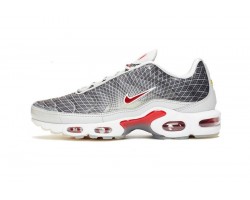 Mens Nike Air Max Plus Tn Grey and White Sneakers