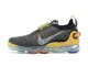 Women/Men Nike Air VaporMax 2020 Flyknit Grey Yellow CJ6740 002 Sneakers