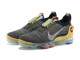 Women/Men Nike Air VaporMax 2020 Flyknit Grey Yellow CJ6740 002 Sneakers