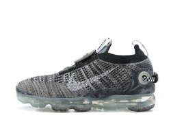 Women/Men Nike Air VaporMax 2020 Flyknit Oreo Grey CT1823 001 Sneakers