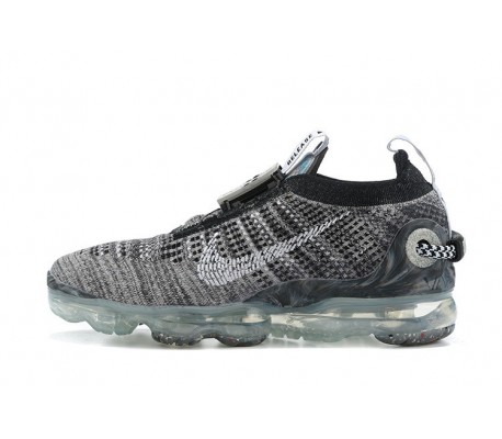 Women/Men Nike Air VaporMax 2020 Flyknit Oreo Grey CT1823 001 Sneakers