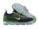 Women/Men Nike Air VaporMax 2021 Flyknit Black Green DQ7640 001 Sneakers