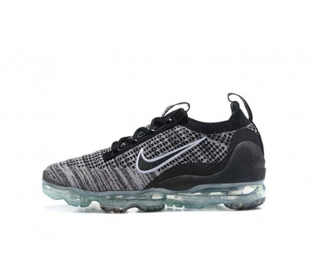 Women/Men Nike Air VaporMax 2021 Flyknit Black Grey DH4088 003 Sneakers