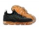 Women/Men Nike Air VaporMax 2021 Flyknit Black Orange Sneakers