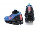 Women/Men Nike Air VaporMax Flyknit 3 Black Blue Sneakers AJ6900 015