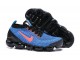 Women/Men Nike Air VaporMax Flyknit 3 Black Blue Sneakers AJ6900 015