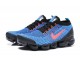 Women/Men Nike Air VaporMax Flyknit 3 Black Blue Sneakers AJ6900 015